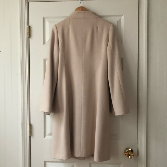 Fleurette Loro Piana Wool Camel Car Coat - Picture 4 of 12